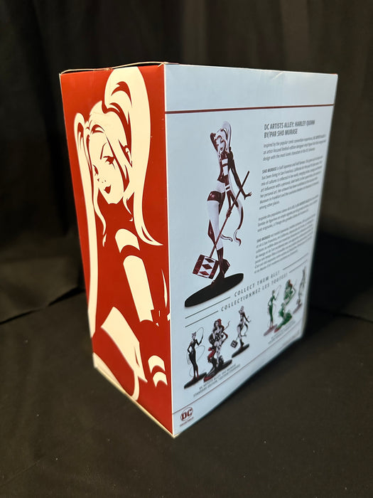 DC Artist Alley: Harley Quinn By Sho Murase Clear Cast Sparkle Variant Limited Edition