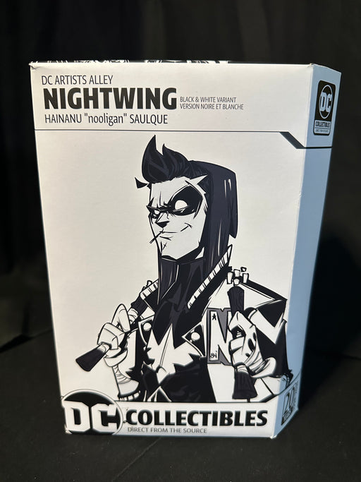 DC Artist Alley: Nightwing By Hainanu "nooligan" Saulque Black & White Variant