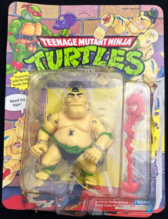 Teenage Mutant Ninja Turtles Tattoo Playmates 1991 Unpunched