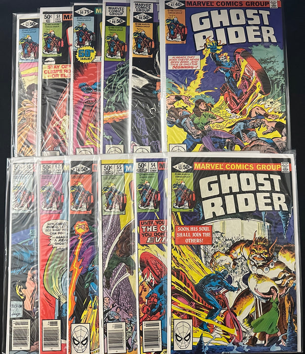 Ghost Rider (1973) #9 - 78 (68 Issues)