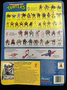 Teenage Mutant Ninja Turtles Chrome Dome Playmates 1991 Unpunched