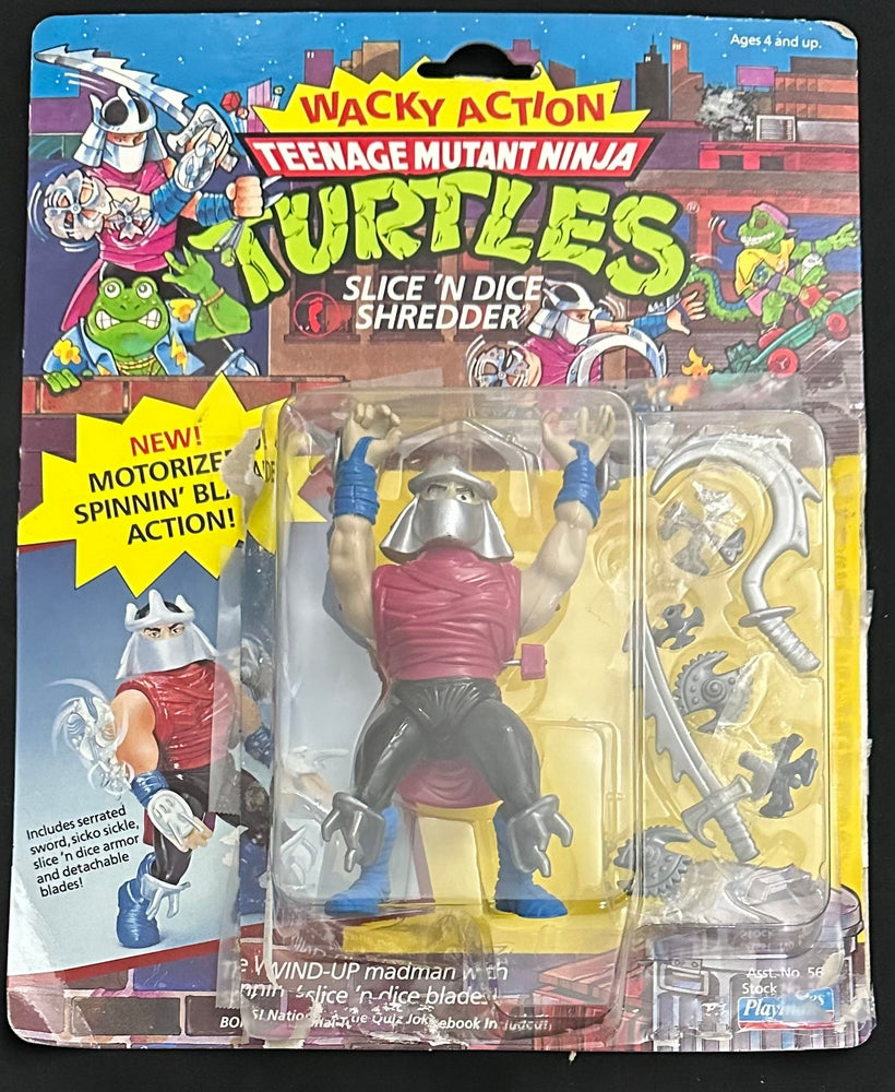 Teenage Mutant Ninja Turtles Slice n Dice Shredder Playmates 1991