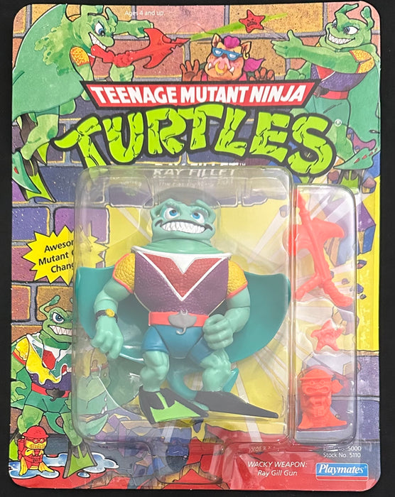 Teenage Mutant Ninja Turtles Ray Fillet Playmates 1991 Unpunched