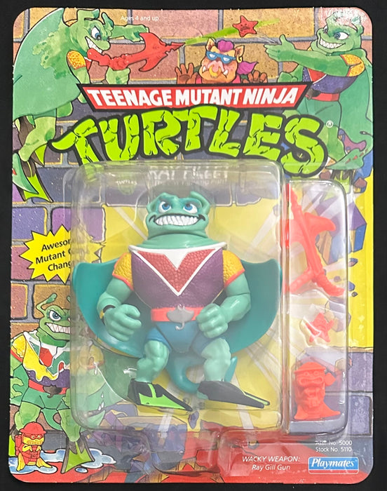 Teenage Mutant Ninja Turtles Ray Fillet Playmates 1991 Unpunched