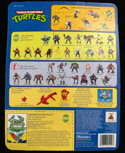 Teenage Mutant Ninja Turtles Ray Fillet Playmates 1991 Unpunched