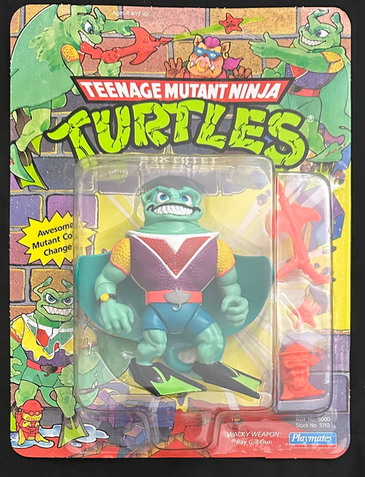 Teenage Mutant Ninja Turtles Ray Fillet Playmates 1991 Unpunched
