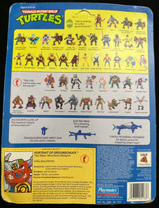 Teenage Mutant Ninja Turtles Groundchuck Playmates 1991 Unpunched