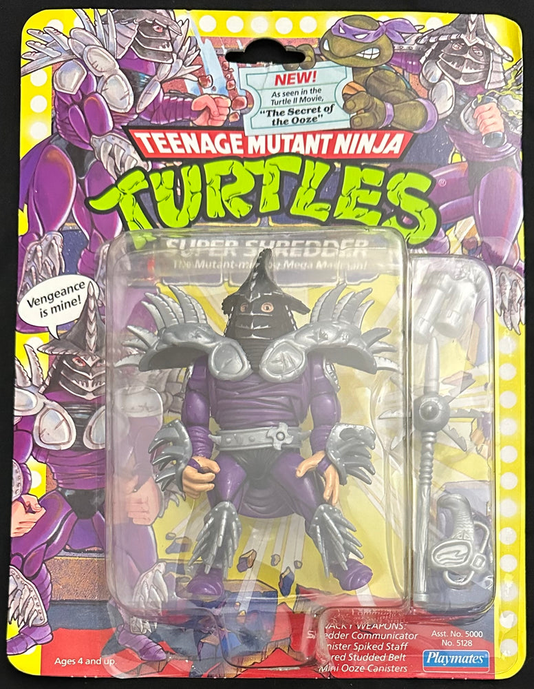 Teenage Mutant Ninja Turtles Super Shredder Playmates 1991
