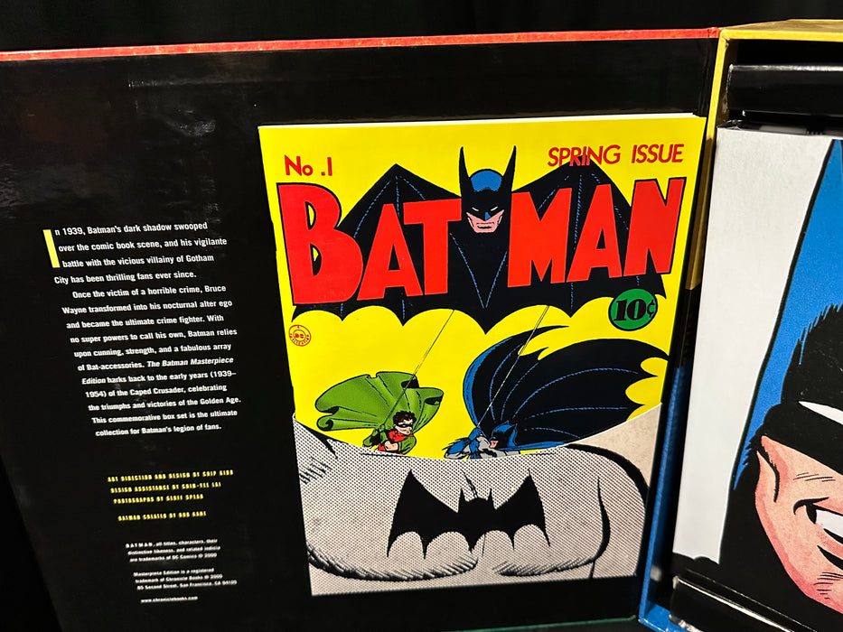 Batman Masterpiece Edition: The Caped Crusader's Golden Age With Hardcover, Comic, and Figure