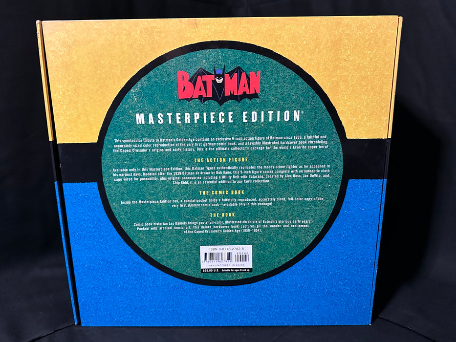 Batman Masterpiece Edition: The Caped Crusader's Golden Age With Hardcover, Comic, and Figure