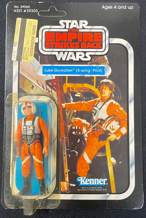 Kenner Star Wars ESB (1981) Luke Skywalker (X-Wing Pilot) 41-Back D Unpunched