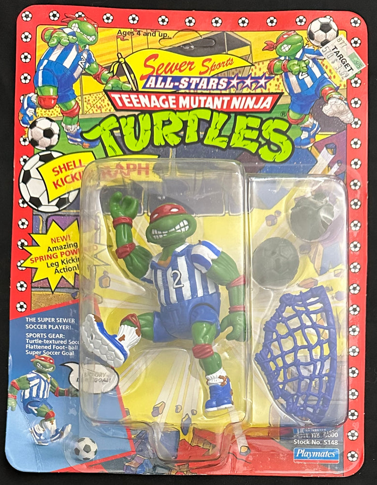 Teenage Mutant Ninja Turtles Shell Kickin' Ralph Playmates 1991 Unpunched