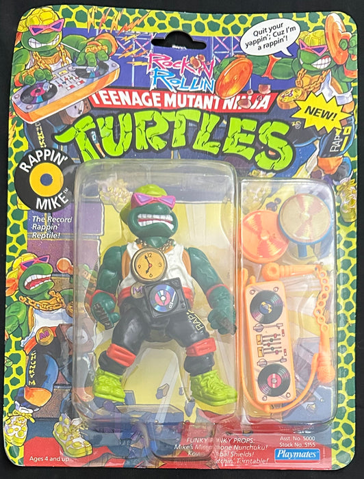 Teenage Mutant Ninja Turtles Rappin' Mike Playmates 1991