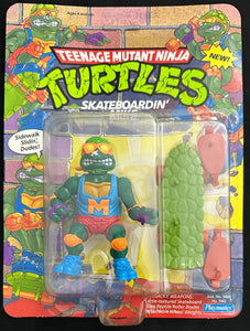 Teenage Mutant Ninja Turtles Skateboardin' Mike Playmates 1991 Unpunched