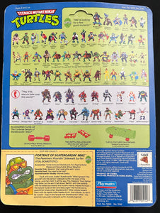 Teenage Mutant Ninja Turtles Skateboardin' Mike Playmates 1991 Unpunched