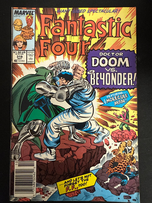 Fantastic Four #319  Newsstand VF (8.0)