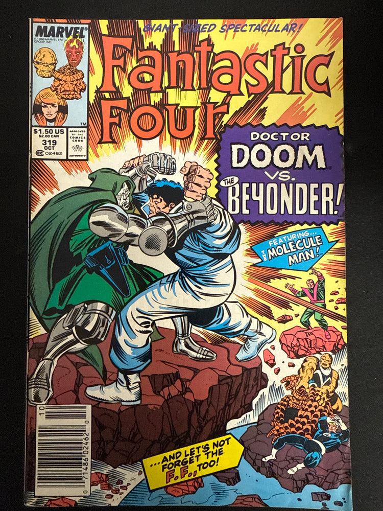 Fantastic Four #319  Newsstand VF (8.0)