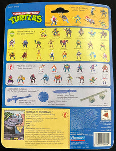Teenage Mutant Ninja Turtles Rocksteady Playmates 1990