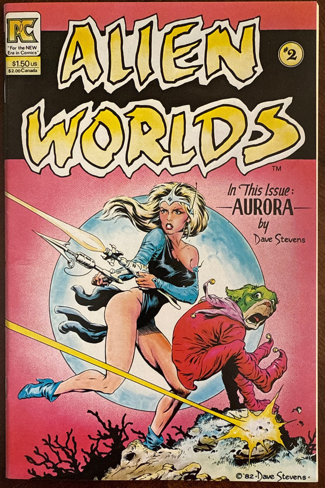 Alien Worlds #  2  NM (9.4)