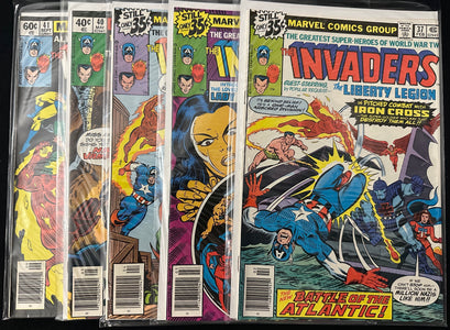 Invaders (1975) #1-41 (41 Issues) Complete Run