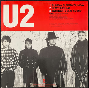 U2: Sunday Bloody Sunday Maxi-Single (First Pressing - German Market)