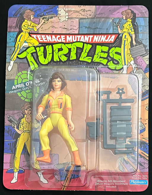 Teenage Mutant Ninja Turtles April O'Neil Playmates 1988 Unpunched