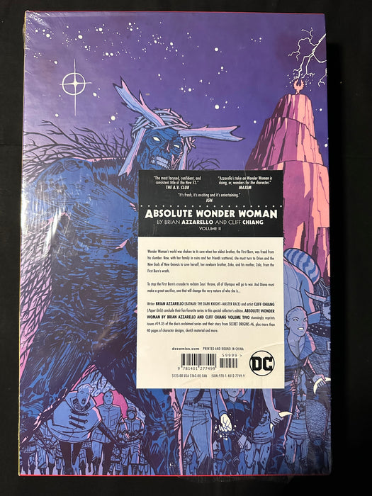 Absolute Wonder Woman Volume II Brian Azzarello and Cliff Chiang