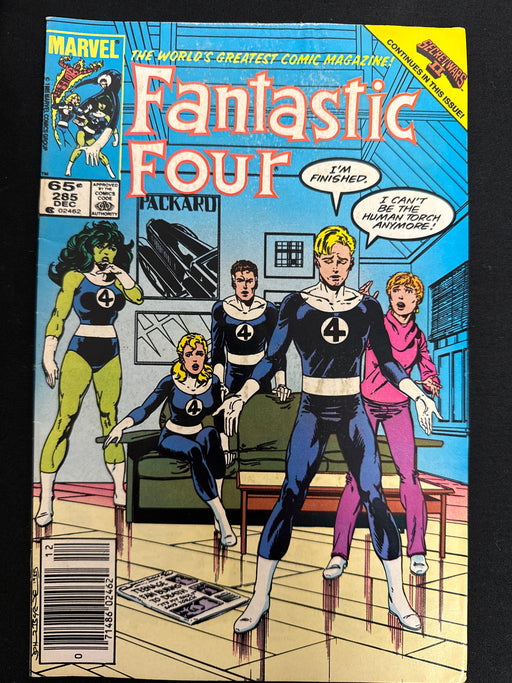 Fantastic Four #285  Newsstand FN/VF (7.0)