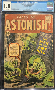 Tales to Astonish # 27  CGC 1.8