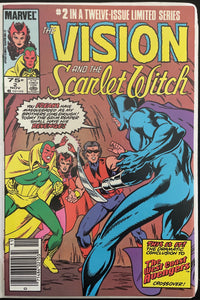 Vision and the Scarlet Witch #  2 Newsstand VF- (7.5)