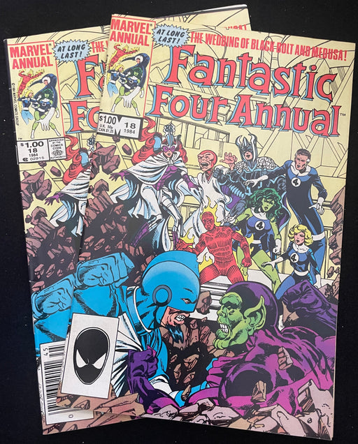 Fantastic Four Annual # 18 VF- (7.5) 2 Copies