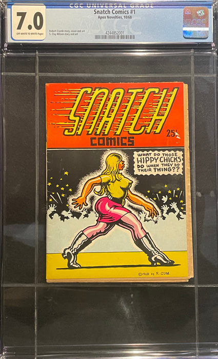 Snatch Comics #1 (1st Printing) CGC 7.0