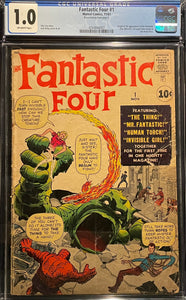 Fantastic Four #  1  CGC 1.0