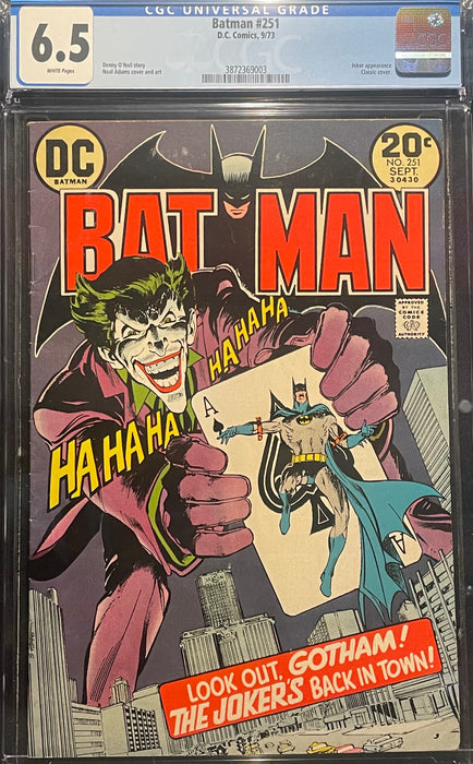 Batman #251 CGC 6.5