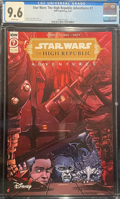 Star Wars: The High Republic Adventures #  7 Cover A -  Harvey Tolibao CGC 9.6