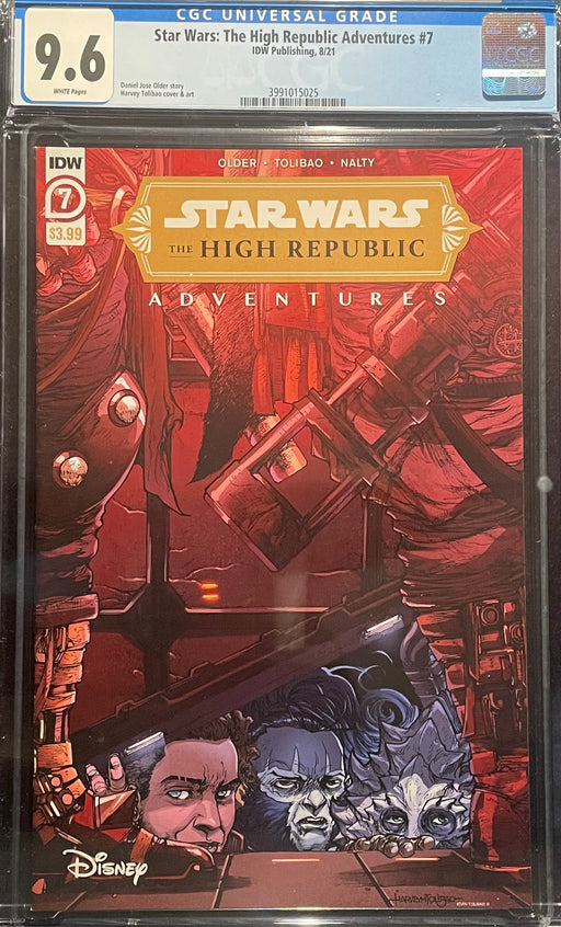 Star Wars: The High Republic Adventures #  7 Cover A -  Harvey Tolibao CGC 9.6