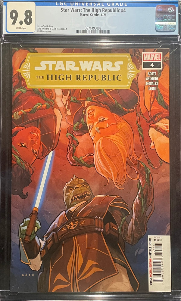 Star Wars: The High Republic #  4  CGC 9.8