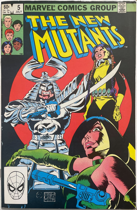 New Mutants #  5 VF- (7.5)