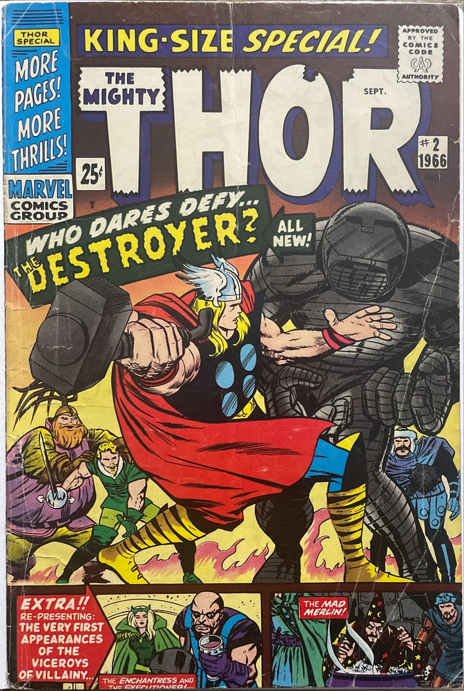 Thor Annual #  2  VG- (3.5)