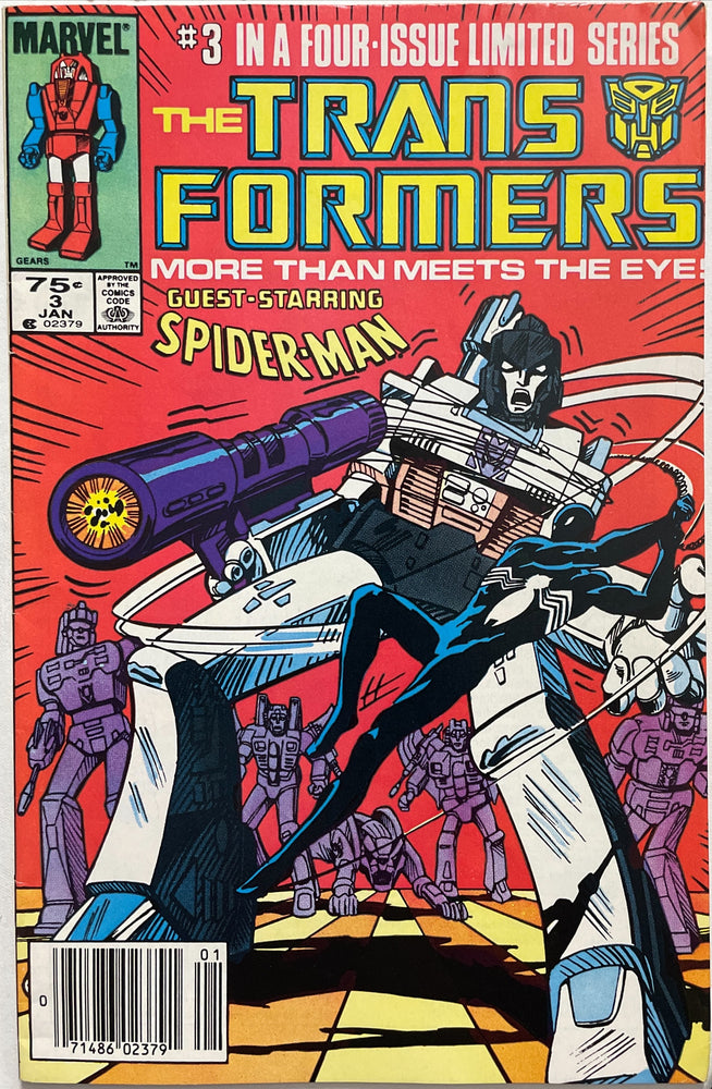 Transformers #  3 Newsstand FN/VF (7.0)