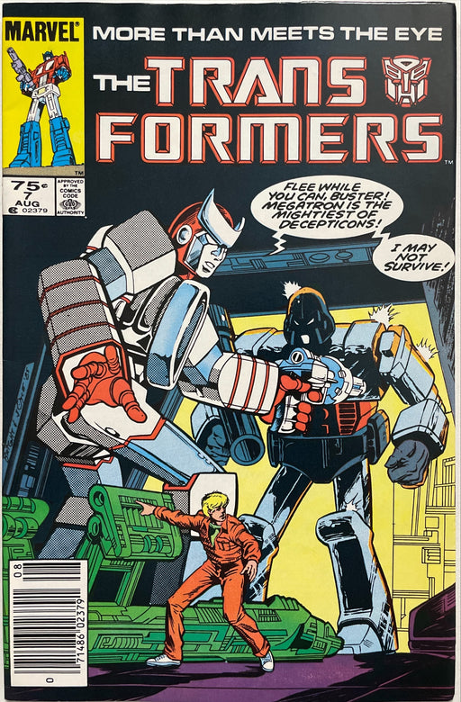 Transformers #  7 Newsstand VF+ (8.5)