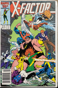 X-Factor #  9 Newsstand VF- (7.5)