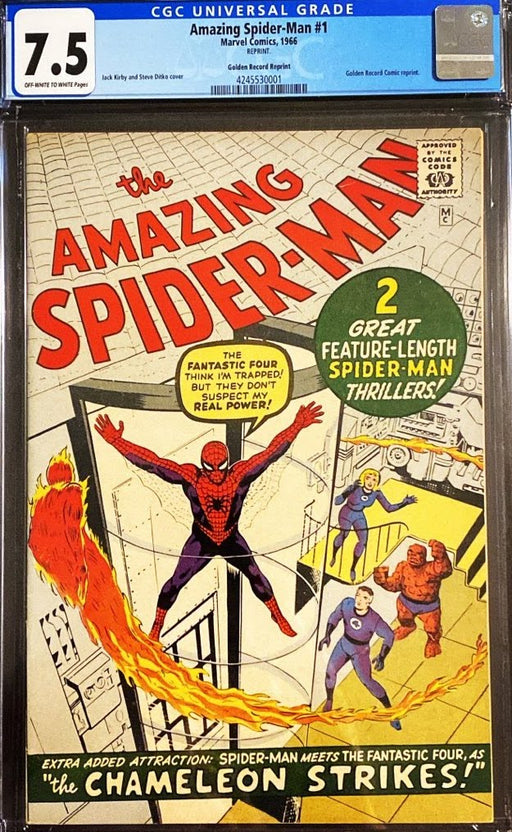 Amazing Spider-Man #  1 (Golden Record Reprint) CGC 7.5