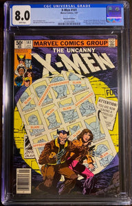 X-Men #141  Newsstand CGC 8.0