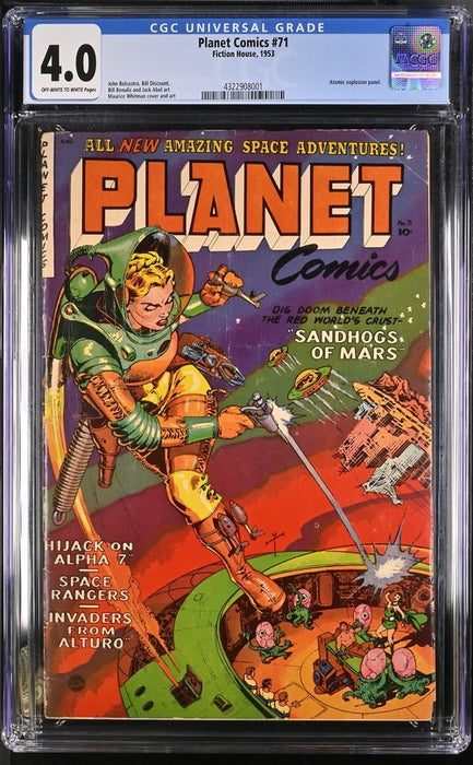 Planet Comics # 71  CGC 4.0