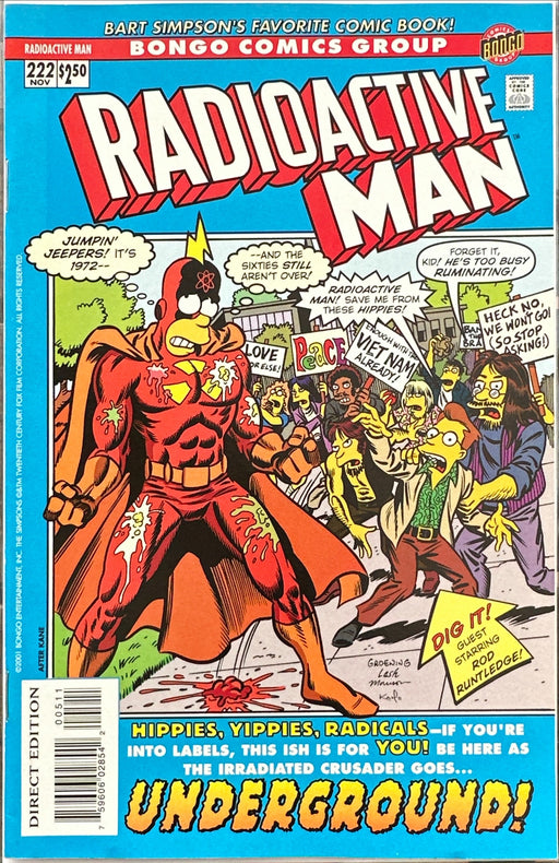 Bongo Comics Presents Radioactive Man #  2  NM (9.4)