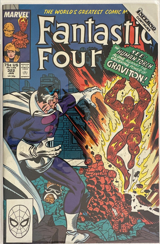 Fantastic Four #322  NM- (9.2)