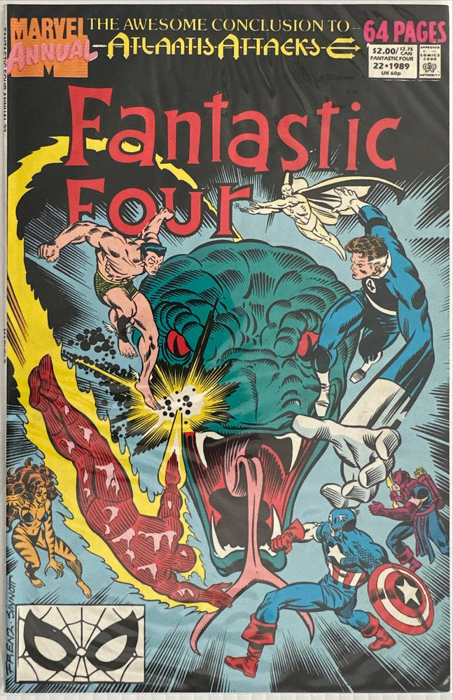 Fantastic Four Annual # 22 NM- (9.2)