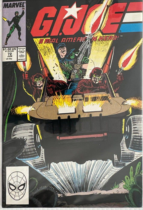 G.I. Joe, A Real American Hero # 72 NM- (9.2)