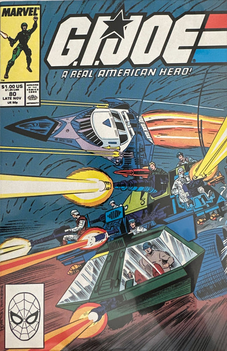 G.I. Joe, A Real American Hero # 80 VF+ (8.5)